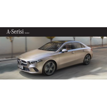 Mercedes A Serisi Sedan 2019-2023 Arası 3D Kauçuk Bagaj Havuzu