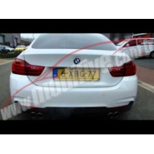 BMW 4 Seri Gran Coupe Standart 4.40 Difüzör Sağ Sol Çift Çıkış