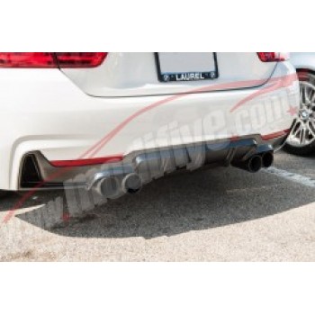 BMW 4 Seri Gran Coupe M Performance Difüzör 4 Egsoz Çıkışlı